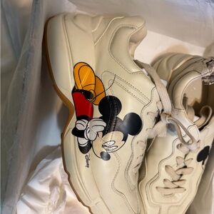 AS IS Gucci Disney Mickey Mouse Apollo Sneakers